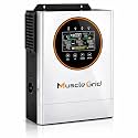 MuscleGrid 12kW Hybrid Solar Inverter for Home Mainline | Supports up to 15kW Solar Panels | Runs 5 ACS + Full House Load | Pure Sine Wave | Inbuilt WiFi Monitoring | Big LCD Display