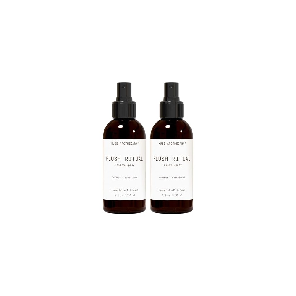 Muse Essentials Muse Apothecary Flush Ritual - Aromatic & Refreshing Toilet Spray, Use ...