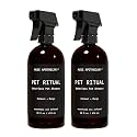 Muse Apothecary Pet Ritual Aromatic Waterless Dog Shampoo - No Rinse Dry Shampoo for Dogs &amp; Cats - Essential Oils Infused, 16oz, Oatmeal + Mango