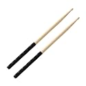 Musfunny Drumsticks ANTI-SLIP Handles for Drum Set, Wooden 5A Drum Sticks