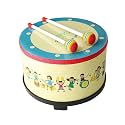 Musfunny Floor Tom Drum for Kids, Colorful Baby Toy with 2 Mallets