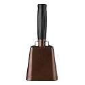 Musfunny Steel Cow Bell with Handle, Cheering Cowbells Loud Noise Makers