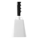 Musfunny Steel Cowbells with Handle, Cheering Cow Bells Loud Noise Makers