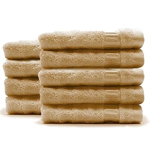 mush 100 bamboo face towel  ultra soft absorbent amp quick dry towels for facewash gym travel  suitable for sensitiveacne prone skin  13 x 13 inches  500 gsm pack of 9 khaki