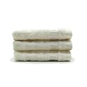 Mush 100% Bamboo Face Towel | Ultra Soft, Absorbent, &amp; Quick Dry Towels for Facewash, Gym, Travel | Suitable for Sensitive/Acne Prone Skin | 13 x 13 Inches | 500 GSM of 3 (Cream)