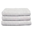 Mush 100% Bamboo Face Towel | Ultra Soft, Absorbent, &amp; Quick Dry Towels for Facewash, Gym, Travel | Suitable for Sensitive/Acne Prone Skin | 13 x 13 Inches | 500 GSM Pack of 3 (White)