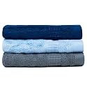 Mush 100% Bamboo Face Towel | Ultra Soft, Absorbent, &amp; Quick Dry Towels for Facewash, Gym, Travel | Suitable for Sensitive/Acne Prone Skin | 13 x 13 Inches | 500 GSM Pack of 3