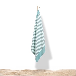 mush grab amp go bamboo beach towel  100 bamboo bath towel for beach hiking amp trips  compact towel with travel bag  60x120 cms 250 gsm quick dry featherlight amp sand-resistant towel  aqua