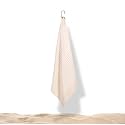 Mush Grab & Go Bamboo Beach Towel | 100% Bamboo Bath Towel for Beach, Hiking & Trips | Compact Towel with Travel Bag | 60x120 cms, 250 GSM Quick Dry, Featherlight & Sand-Resistant Towel | Beige