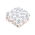 Mush Ultra Soft, Comfortable &amp; Multipurpose 100% Bamboo Baby Swaddle &amp; Wrapper (2, Jungle (Grey) &amp; Sea (Grey))