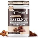 Mushroom Hazelnut Powder with Reishi 10:1 Extract, Hot Cocoa Powder Caffeine-Free Mushroom Coffee Alternative - Adaptogenic Superfood Drink for Focus, Relaxation, and Mood Support - 30 Servings