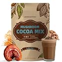 Mushroom Hot Cocoa Mix, 10 Mushrooms, MCT and Cocoa Powder with L-Theanine, Mushroom Coffee Alternatives for Sleep, 8.5 Oz
