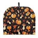 Mushroom Maple Pumpkin Tea Cozy Insulated Teapot Covers Keep Warm Tea Cozies Covers Kitchen Accessories Tea Kettle Quilt for Dining Table Hotel Tea Party Restaurant Thanksgiving Decor