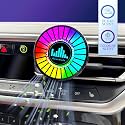Music LED Disc with Aroma Diffuser - Syncs with Music Rythm, Pleasant Scent