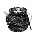 Music Notes Tea Cosy for Teapots Tea Pot Cover Insulation and Keep Warm Breakfast Warmer Home Kitchen Table Decorative Accessories