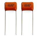 Musiclily Pro Metallized Polypropylene Film Capacitors .022uF 5% 630V 2Pcs