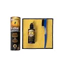 MusicNomad F-ONE Unfinished Fretboard Care Kit - Oil, Cloth, Brush (MN125)