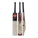 Musketeer English Willow Grade 1 Cricket Bat with Shock Absorbing Hand Grip & Padded Bat Protection Cover (Size 5)