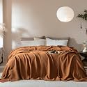 Muslin Fringe Blankets for Adults: 100% Cotton Cloud Soft