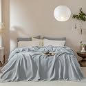 Muslin Fringe Blankets for Adults: 100% Cotton Cloud Soft