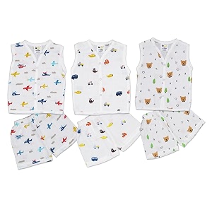 Muslin Jabla ShortsFor Boys GirlsSummerwear