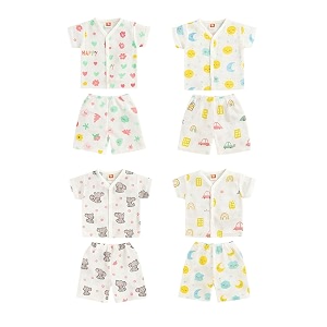 Muslin Jabla ShortsFor Boys GirlsSummerwear