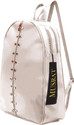 MUSRAT Small 7 L Backpack PU Leather Backpack, School Bag, Student Backpack, Women Travel bag 7 L ,Backpack (White)