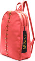 MUSRAT Small 7 L Backpack PU Leather Backpack, School Bag, Student Backpack, Women Travel bag 7 L ,Backpack (Red)