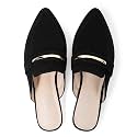 MUSSHOE Mules for Women - Suede Slip