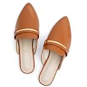 MUSSHOE Mules for Women - Suede Slip