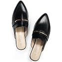 MUSSHOE Mules for Women - Suede Slip