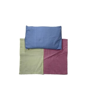 mustard seed baby pillow with 2 covers soft cotton infant pillow breathable lightweight head support cushion for babies removable washable covers option 1