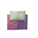 Mustard Seed Baby Pillow with 2 Covers, Soft Cotton Infant Pillow, Breathable Lightweight Head Support Cushion for Babies, Removable Washable Covers (Option 5)