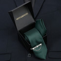 MUTAQINOTI Silk Tie Pin Set