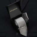 MUTAQINOTI Silk Tie Pin Set
