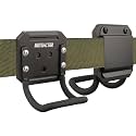 MUTUACTOR Hammer Holder Belt Clip,Non-Slip Tough Tool Clip Drill Holder for Tool Belt,Quickly Access Tool Belt Clip Hammer Holster for Power Drill Drivers Heavy Duty Hatchet Hammers Mallets (1 Set)