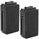 MUTUACTOR Magnetic Belt Clip Heav Duty, 2PCS Super Strong Tool Belt Tool Holster,Anti-Slip Rubber Coated Magnetic Belt Clip for Organizing Screwdrivers Hammers Wrenches for Father's Day