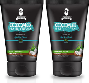 muuchstac cocoalo hair cream hair growth cream for men pack of 2 hair styler 160 g