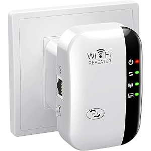 newest wifi extender wifi booster repeater covers up to 30m and 20 devices internet booster - with ethernet port quick setup home wireless signal booster_300 mbps