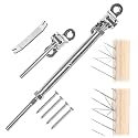 Muzata 40Pairs Cable Railing Hardware Swage Toggle Turnbuckle CK07