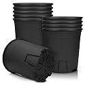 Muzihra 11cm Plastic Plant Pot Pack of