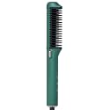 Hair Straightener Brush Comb for Women Hot Brush Hair straighteners for curly hair Usable during Travel, Saloon and Home Gives Naturally Straight Hair in 5 Mins (Green)
