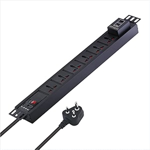 mx extension board 6 outlet 1500w 5 amp universal socket with 075 sqmm isi marked power cord 15 mtr with usb c qc 30 pd 95w port usb a type charging portbuilt in fuse master switch