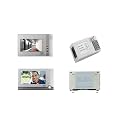 MX Multi-Apartment Video Door Phone System with 7" Digital Monitors, RJ-45 Connector, Two-Way Audio & System Power for Vertical Distributor – Multi-Unit Wired Intercom for Apartments & Villas
