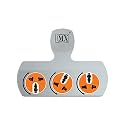 MX Multi Plug Socket Cordless Extension Board with 3 Rotatable Universal Sockets 5 Amp Power Strip 3-Way Plug Adapter Wall Socket with Short Circuit Protection Safety Shutter for Home Office Travel