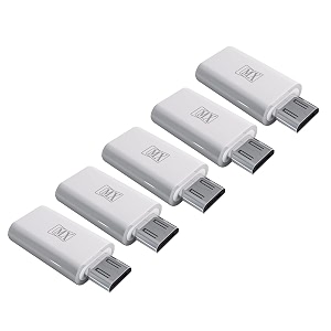 mx usb type-c male adapter black compatible with all c type supported mobile smartphone laptop and other devices usb-c femaleusb-a male pack of 5