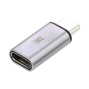 mx usb type-c male adapter black compatible with all c type supported mobile smartphone laptop and other devices usb-c male to usb-c femalemetal pack of 1