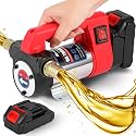Mxmoonant 12GPM Cordless Diesel Transfer Pump, Electric Oil Change Pump