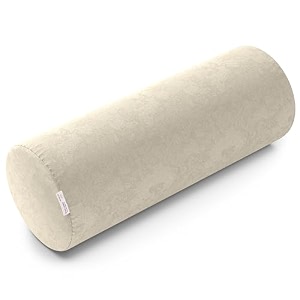 my armor memory foam bolster pillow  side pillow  22x8x8 inch - cream