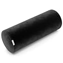 MY ARMOR Memory Foam Bolster Pillow | Side Pillow | 22x8x8 Inch - Black